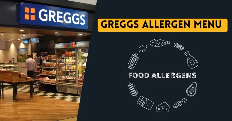 Greggs Allergen Menu – [Updated 2024]