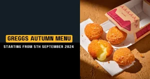 greggs autumn Menu Price